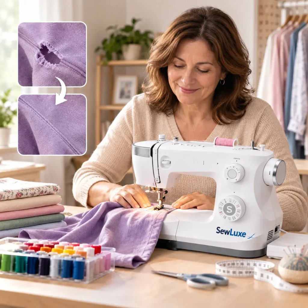 SewLuxe compatible con todos los tejidos