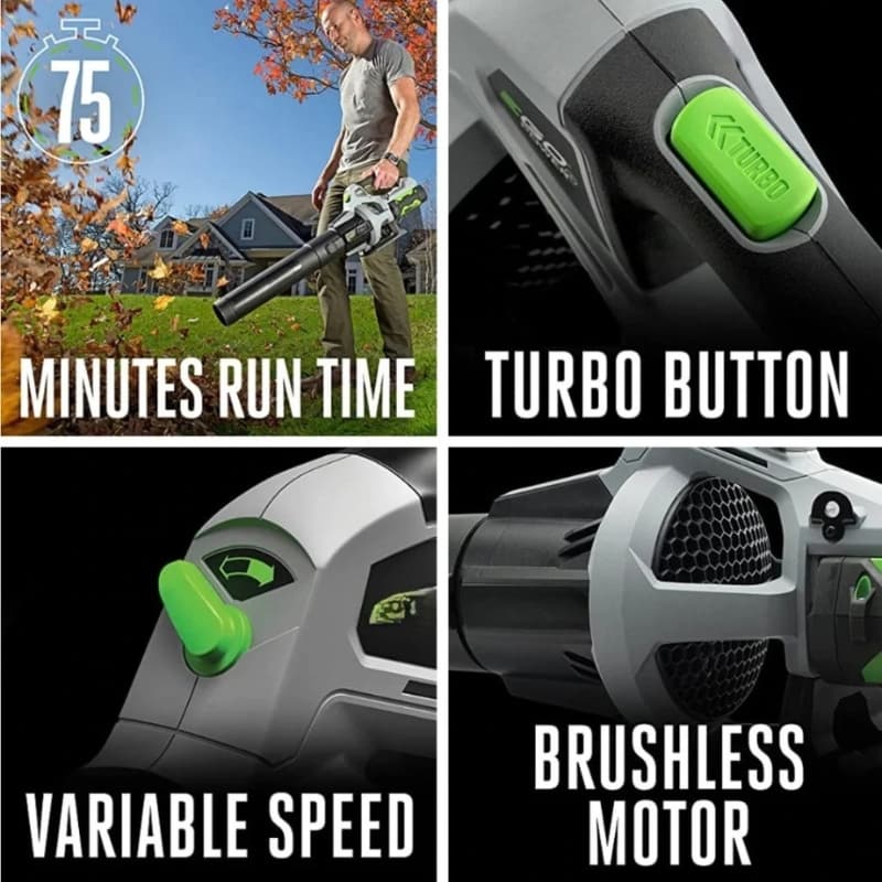 EcoVolt 56V™: versatilidad en caminos, terrazas, garaje y nieve